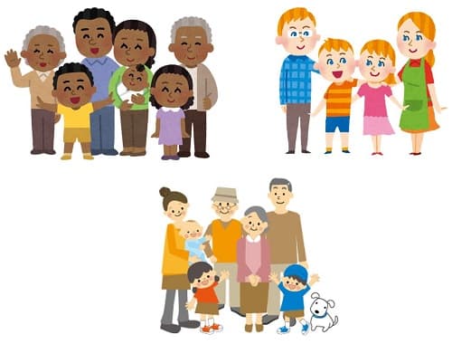 多様な文化圏、言葉のイメージ