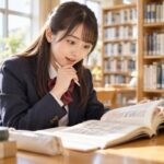 放課後の図書室で漢文の本を開き、「若」の読み方に気づいた高校生